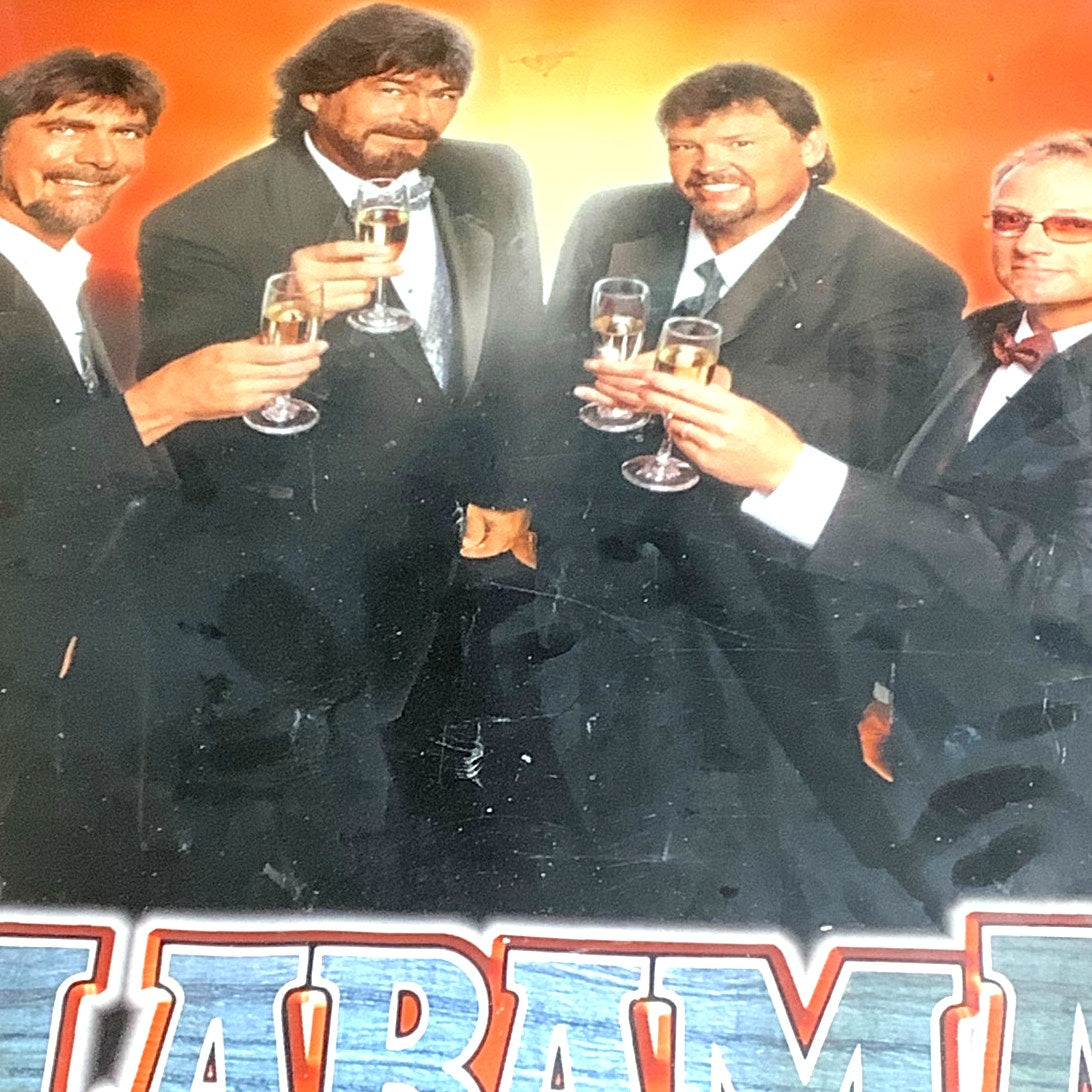 Alabama 25th Silver Anniversary Farewell Tour Poster 24x36, Clear Channel Promo