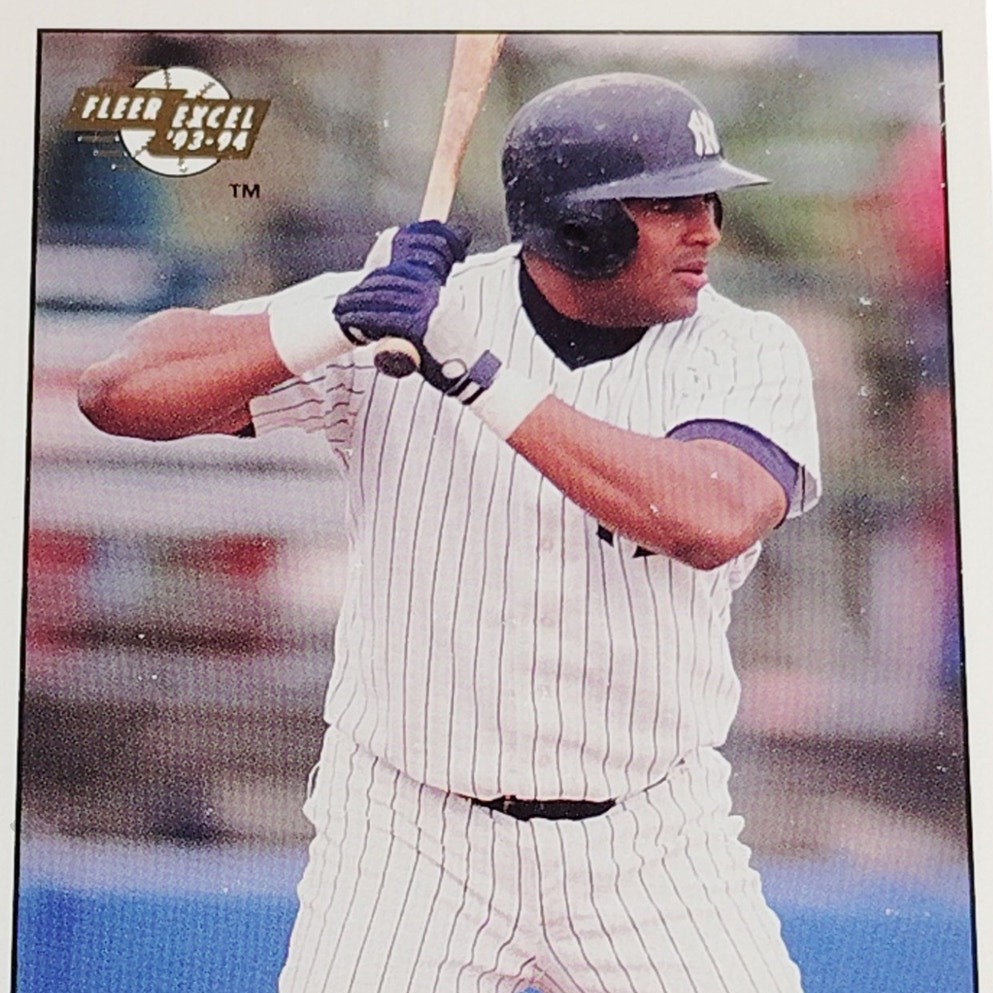 Lyle Mouton, Albany Colonie Yankees, No. 110, 93-94 Fleer Excel Minor Leagues