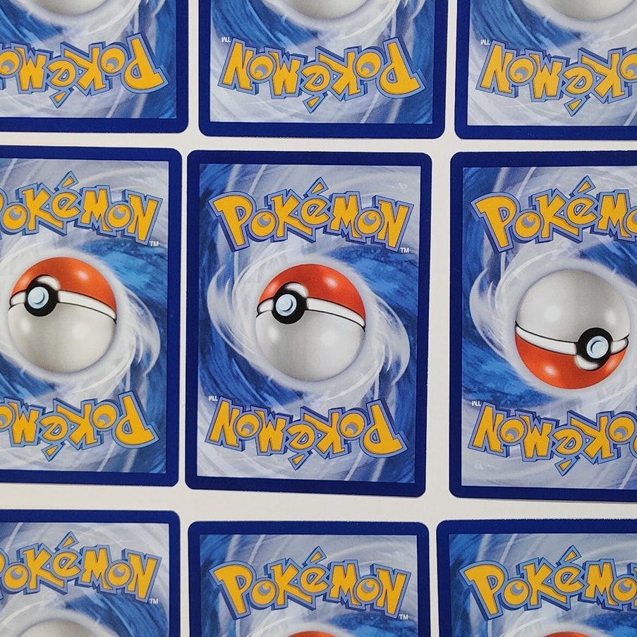 18 Random Pokémon Cards Pictured, Actual Photos Provided