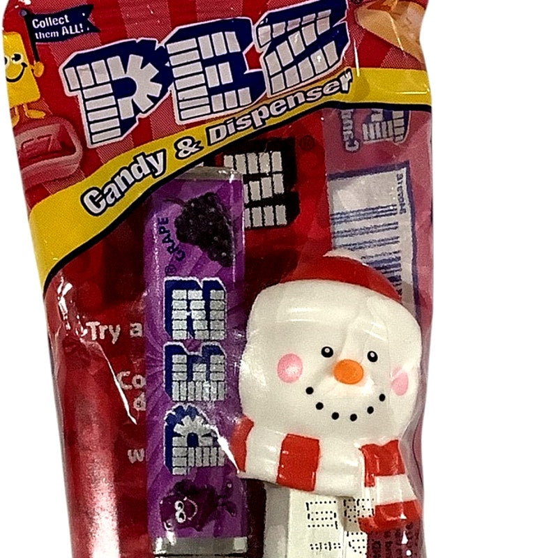 Snowman with Scarf (Current) Pez Candy Dispenser, Sealed NIP Product