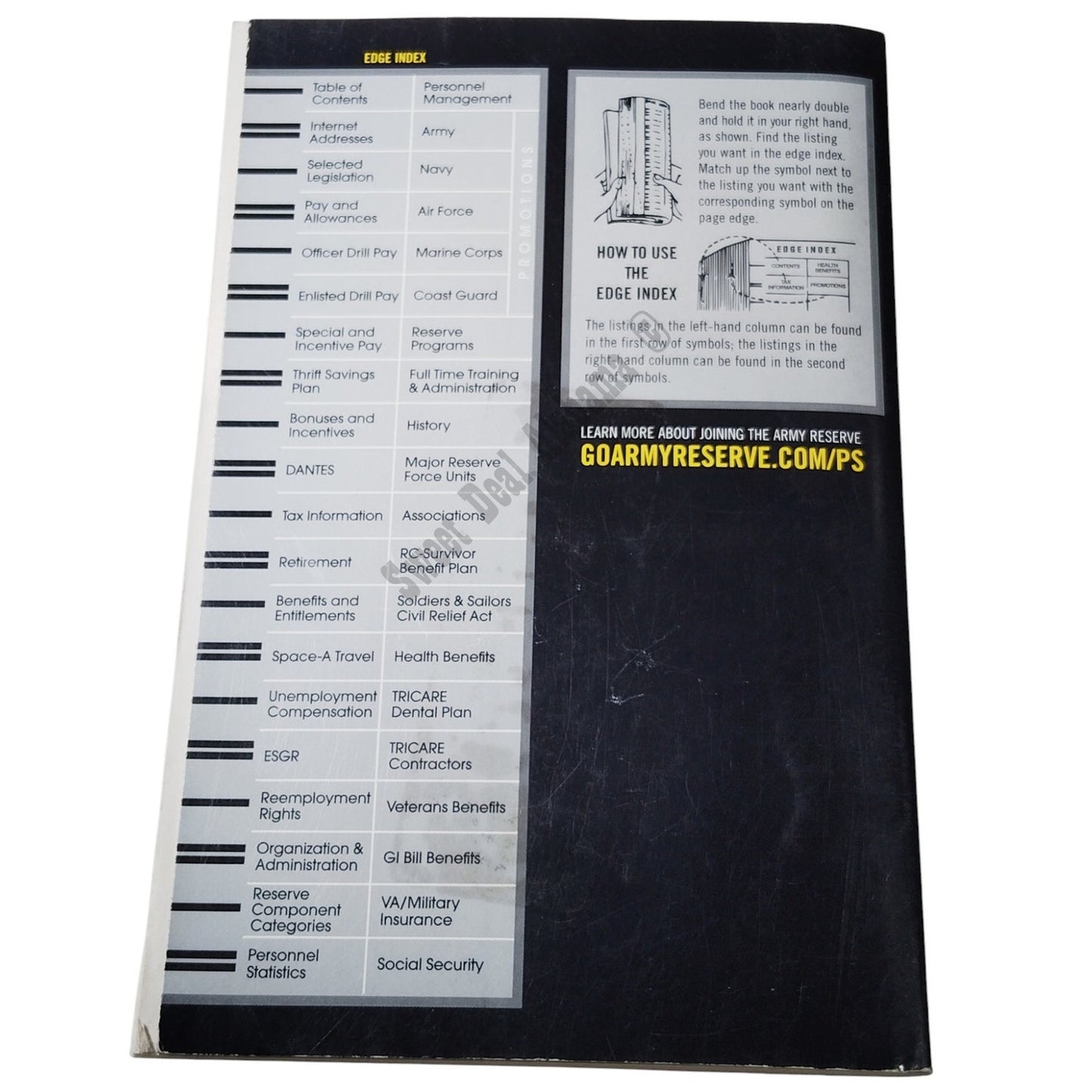 Vintage 2003 Army Reserve Almanac, Excellent Pre-Owned Condition