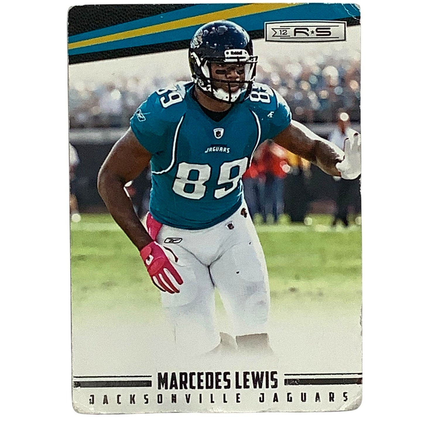 Marcedes Lewis, Jacksonville Jaguars, NFL 2012 Panini RS Card 89, VG