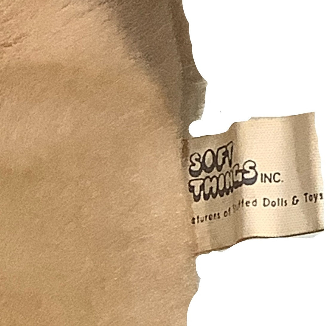 Soft Things Inc. Vintage 12-Inch Teddy Bear, No.1230, Circa 1990's