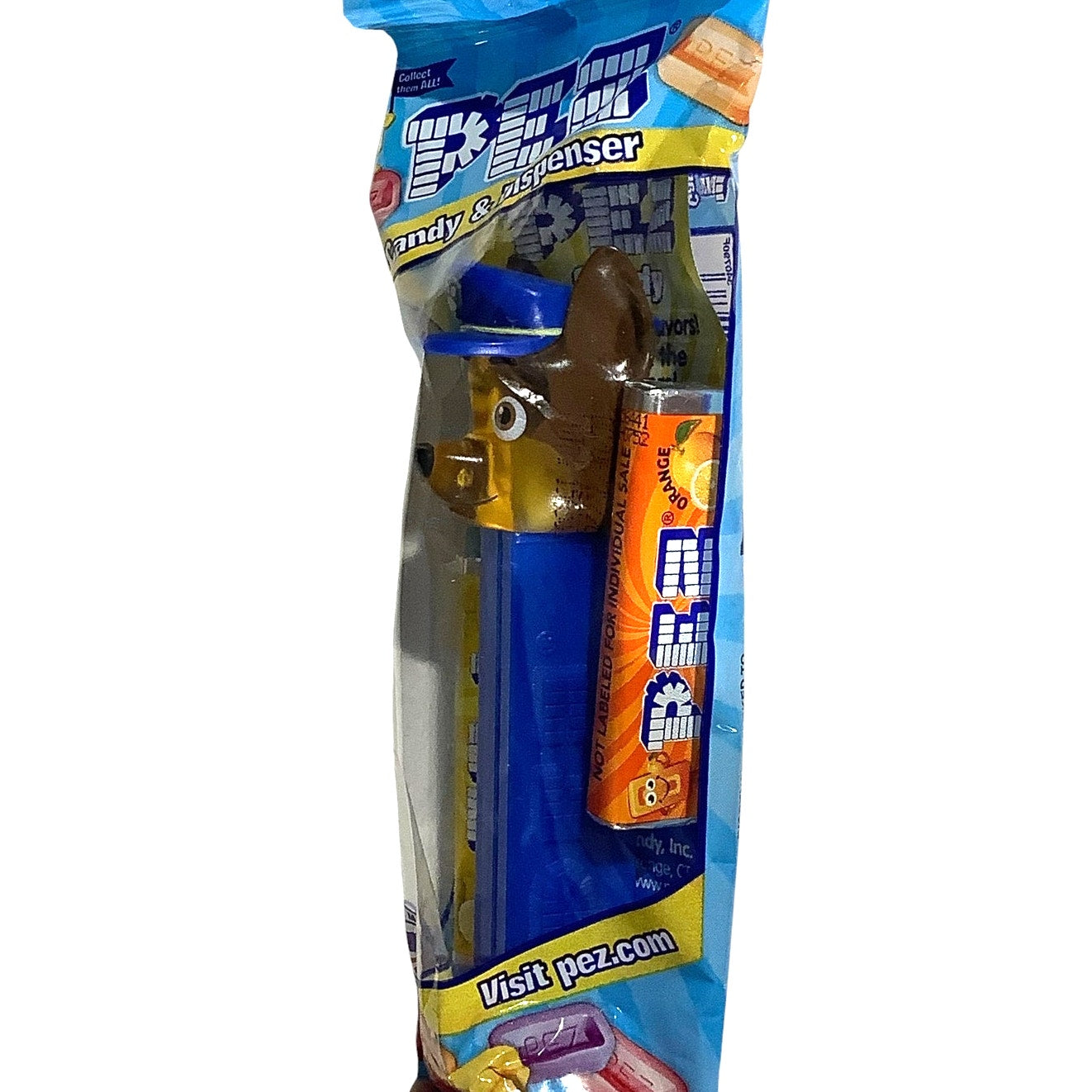 PAW Patrol Chase (Crystal) - Pez Collectible Dispenser, NIP