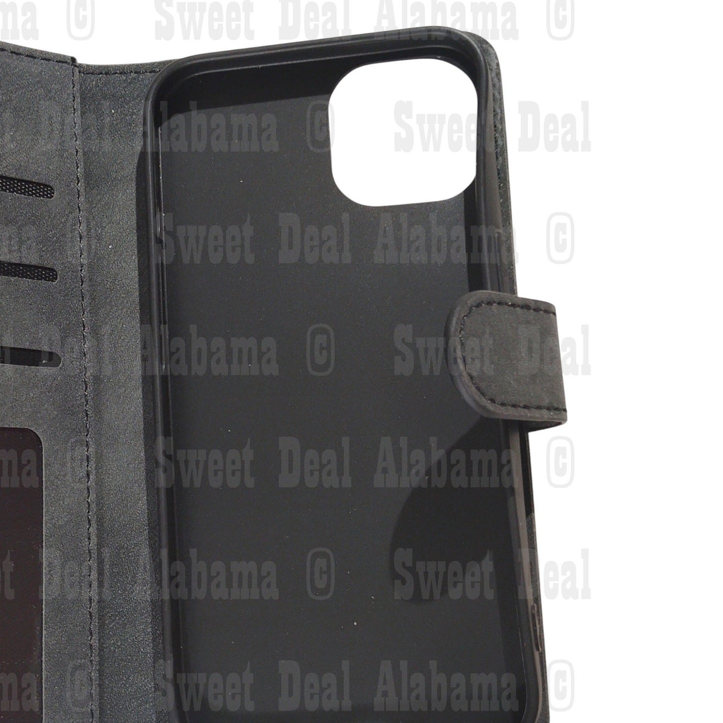 Cellphone Wallet For iPhone 12/13 Phone, Gray