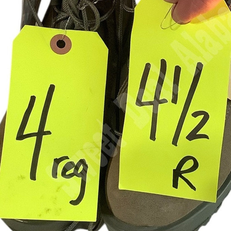Gortex Belleville Sage Green Boots, Size 4R/4.5R, Cordura w/ Vibram Soles, NWT