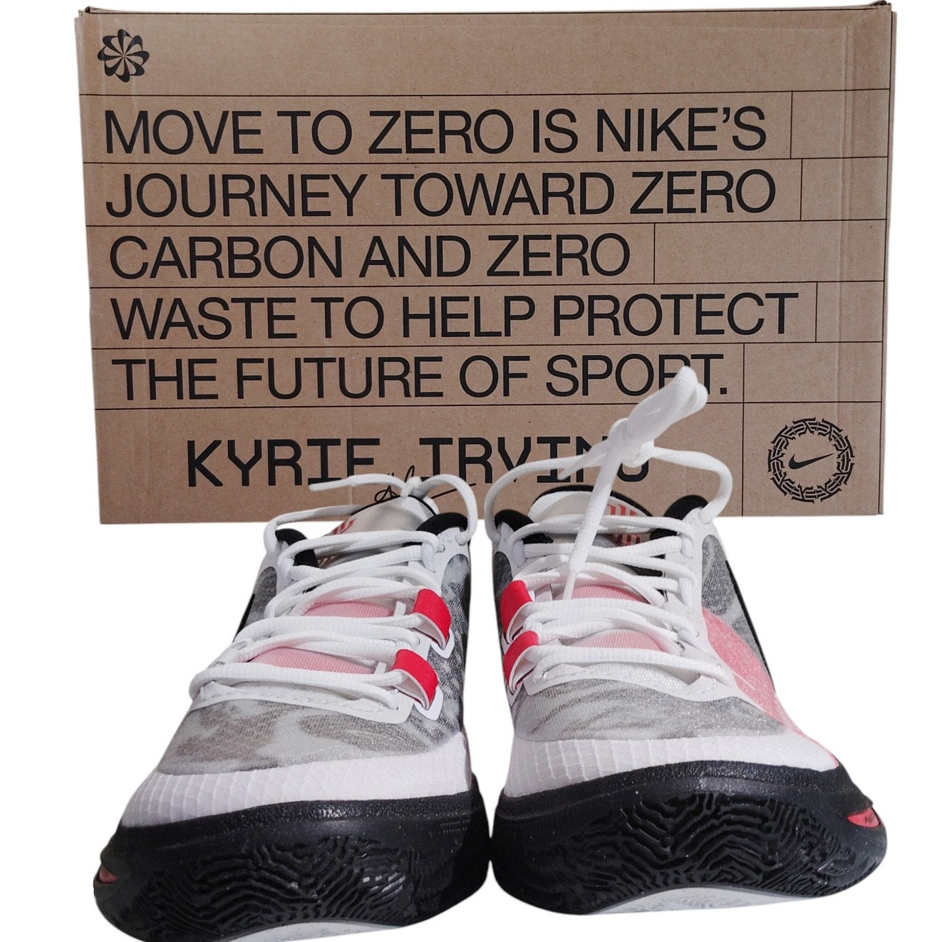 Nike Air Zoom Kyrie Irving 8, Size M-11.5 / W-13 University Red/Black DJ6017-100