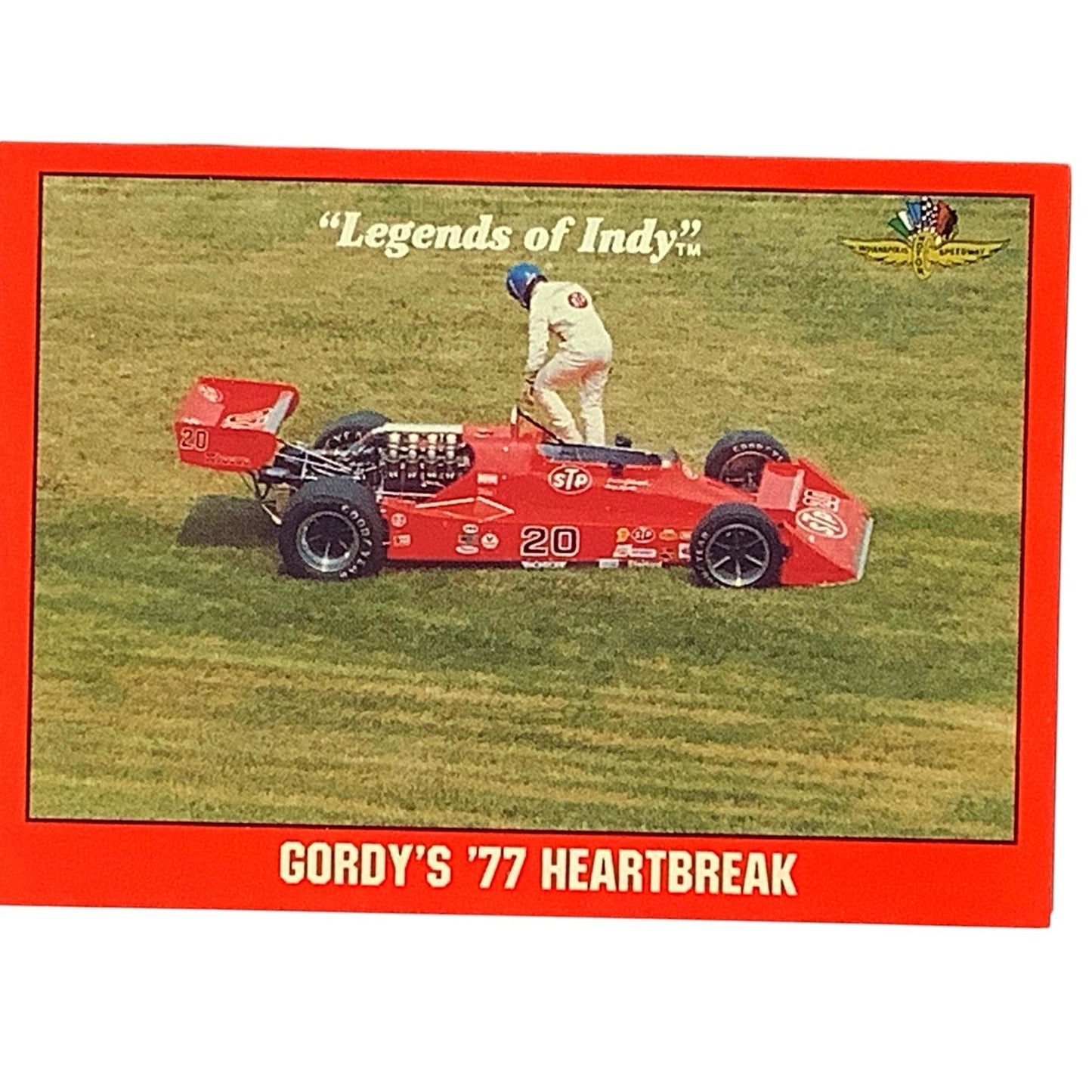 1977 Gordon Johncock's Heartbreak at Indy 500, 1992 Legends of Indy, #89, NM+