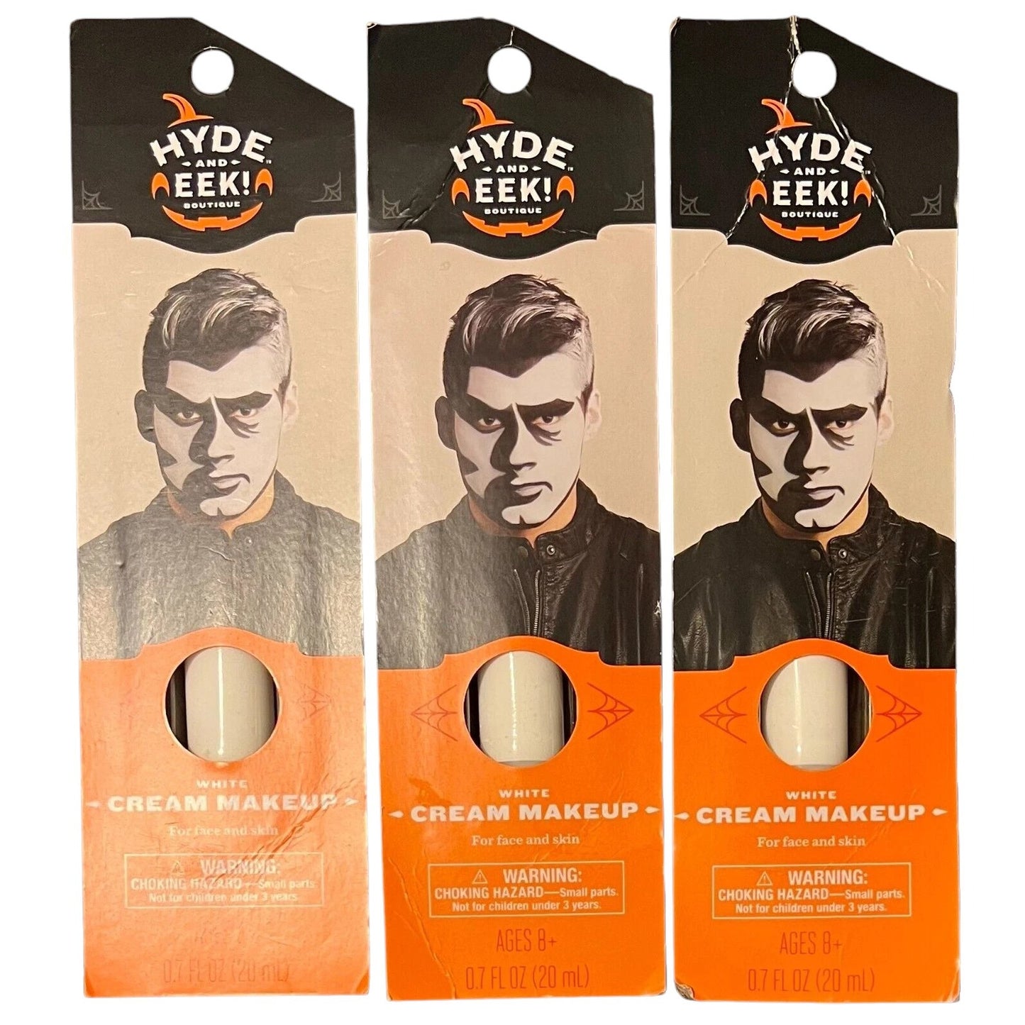 Lot of 3 – Hyde & EEK! Boutique Cream Halloween Costume Makeup – White
