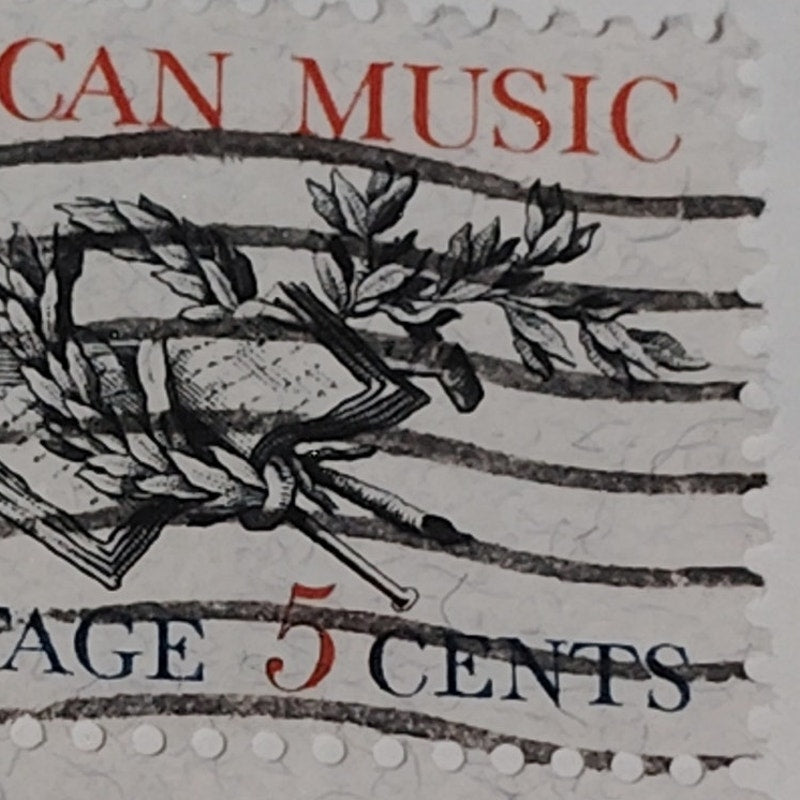 1964 Scott #1249 – 5¢ American Music / ASCAP 50th Anniversary – Canceled