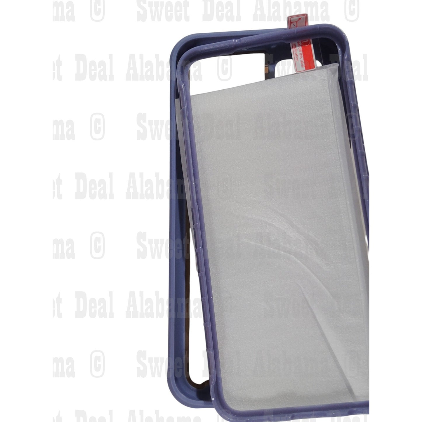 Double-N Cellphone Case For Samsung Galaxy A02 w/ Screen Protector (Purple)