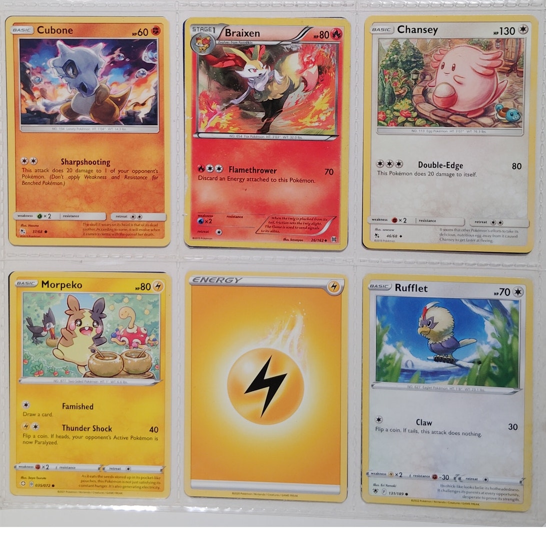 18 Random Pokémon Cards Pictured, Actual Photos Provided