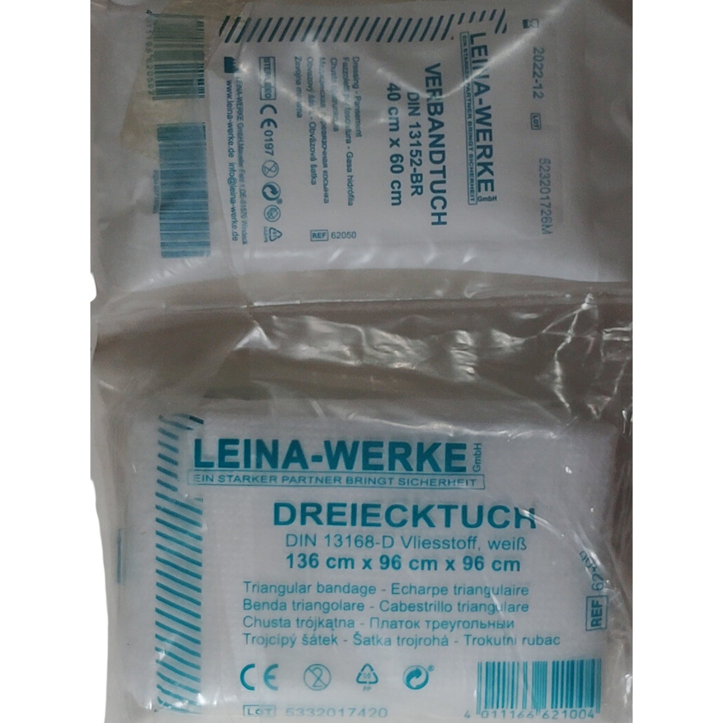 German Vehicle First Aid Kit – Verbandmittelsortiment DIN 13164, Leina-Werke, Malteser Promo Insert