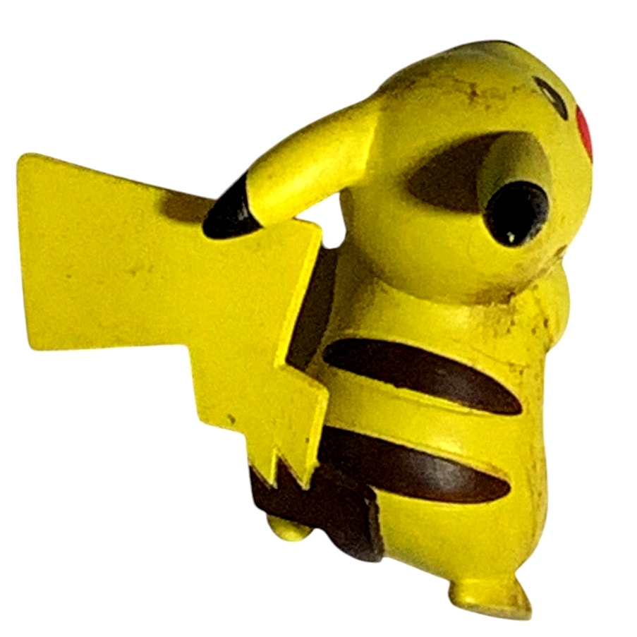 1998 Pokemon, Pikachu Mini Figure from Nintendo, 1-1/2" x 1-1/2"