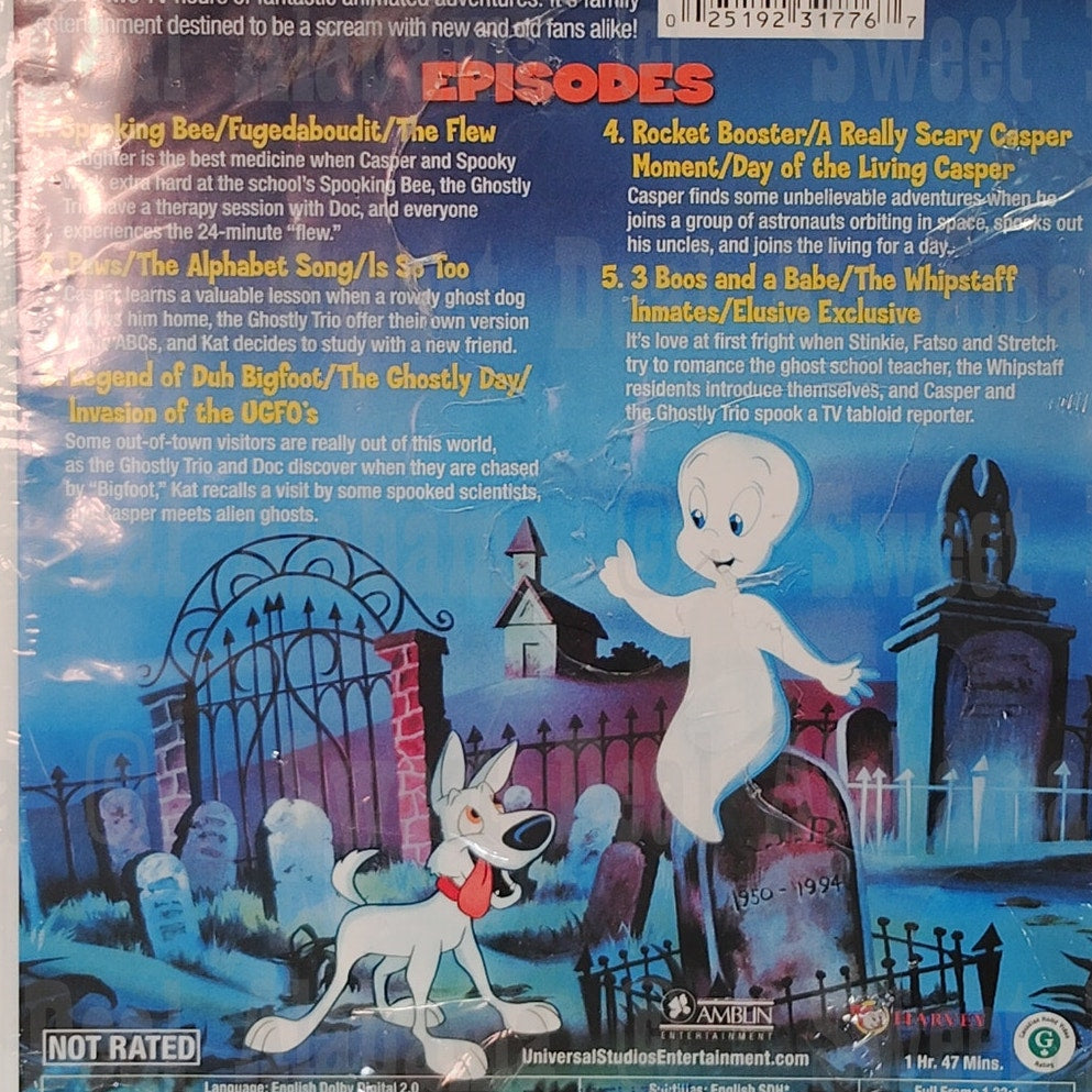 The Spooktacular New Adventures of Casper: Volume 1 (2015 DVD) Animation, Family