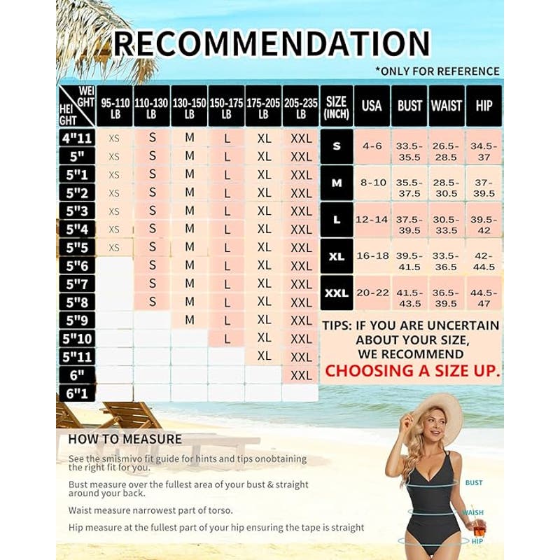 One Piece Swimsuit Tummy Control Sexy Criss Cross Back, Ruched Swimwear, Large