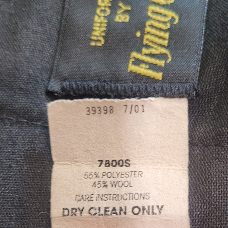 Flying Cross Class A Trousers - 38R - 55/45 Poly-Wool Blend, Blue Shade 3346