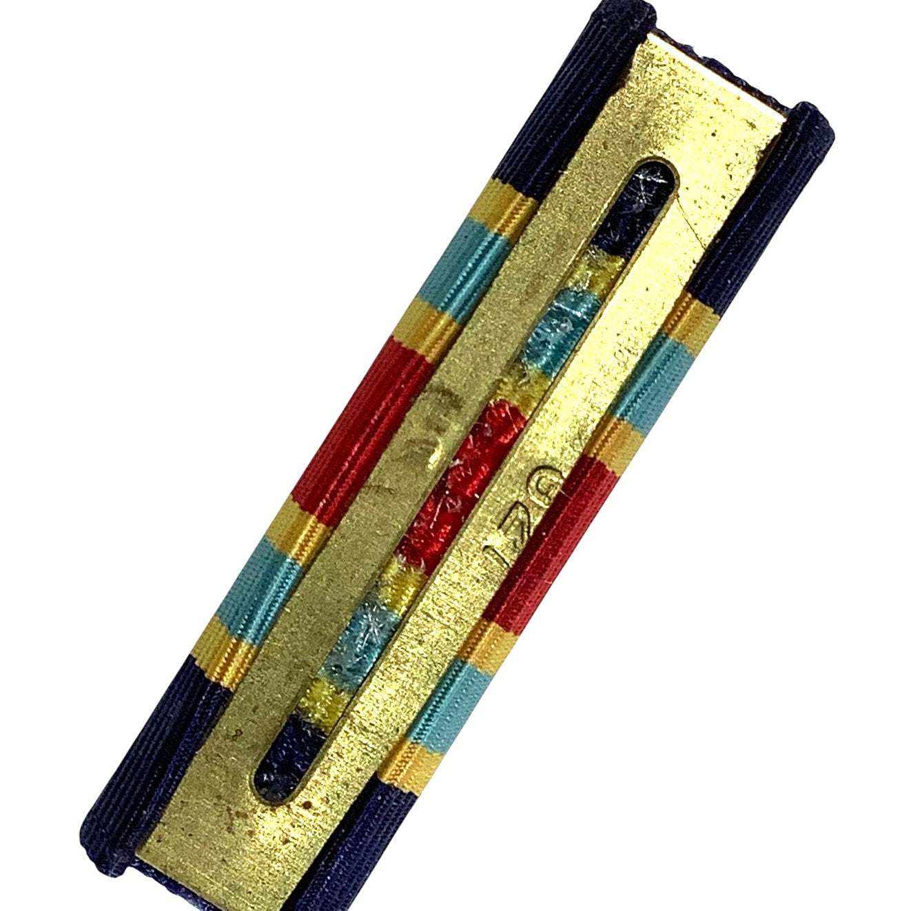 USN Navy Fleet Marine Force Ribbon, 1-3/8" x 3/8", Serving with USMC 1984-2006