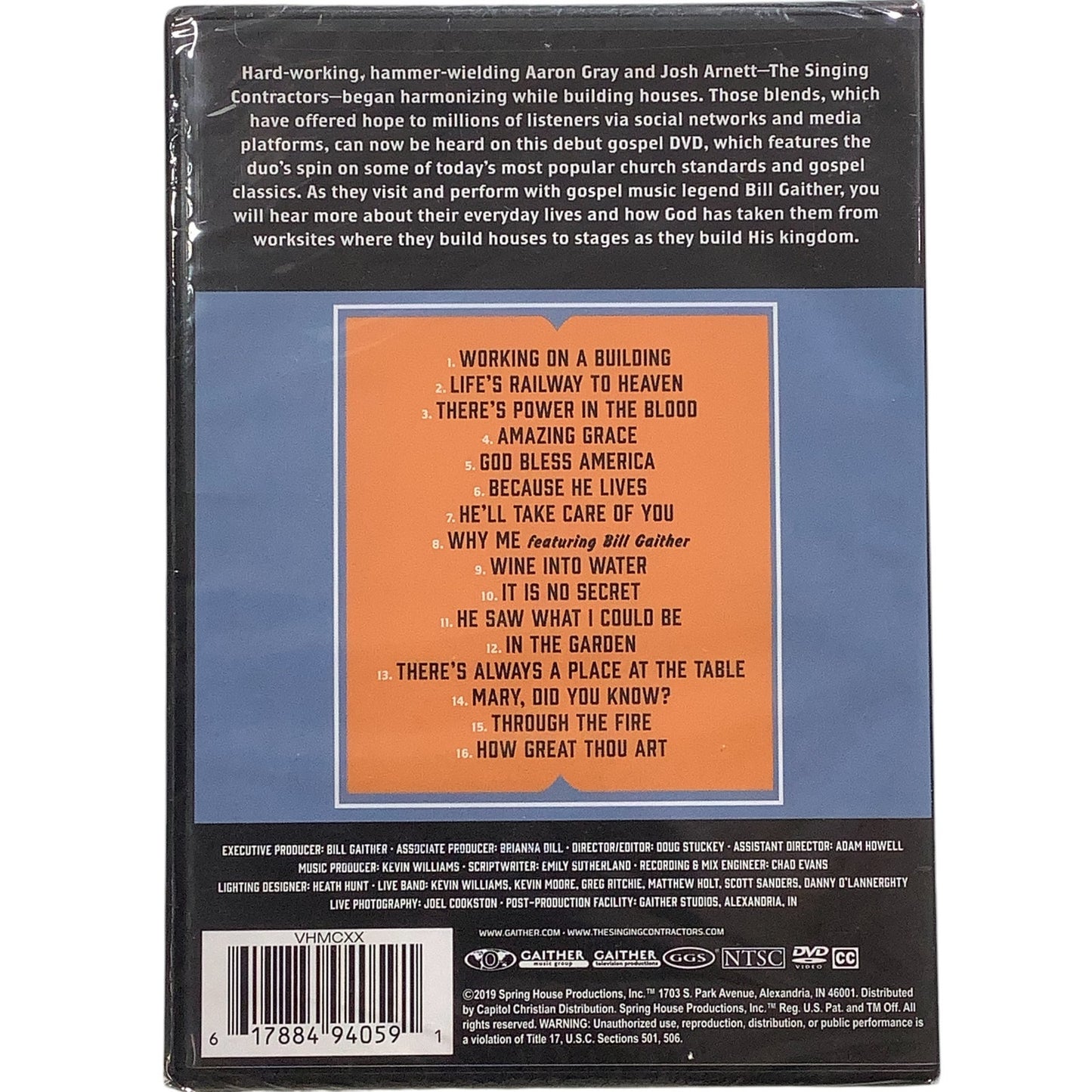 Working on a Building: Hymns & Gospel Classics (2019 DVD)