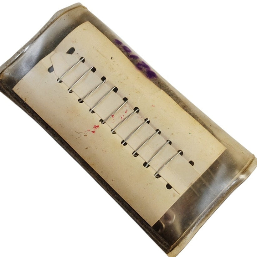 Vintage USGI Sewing Kit w/ Needles, Safety Pins & 25 Buttons