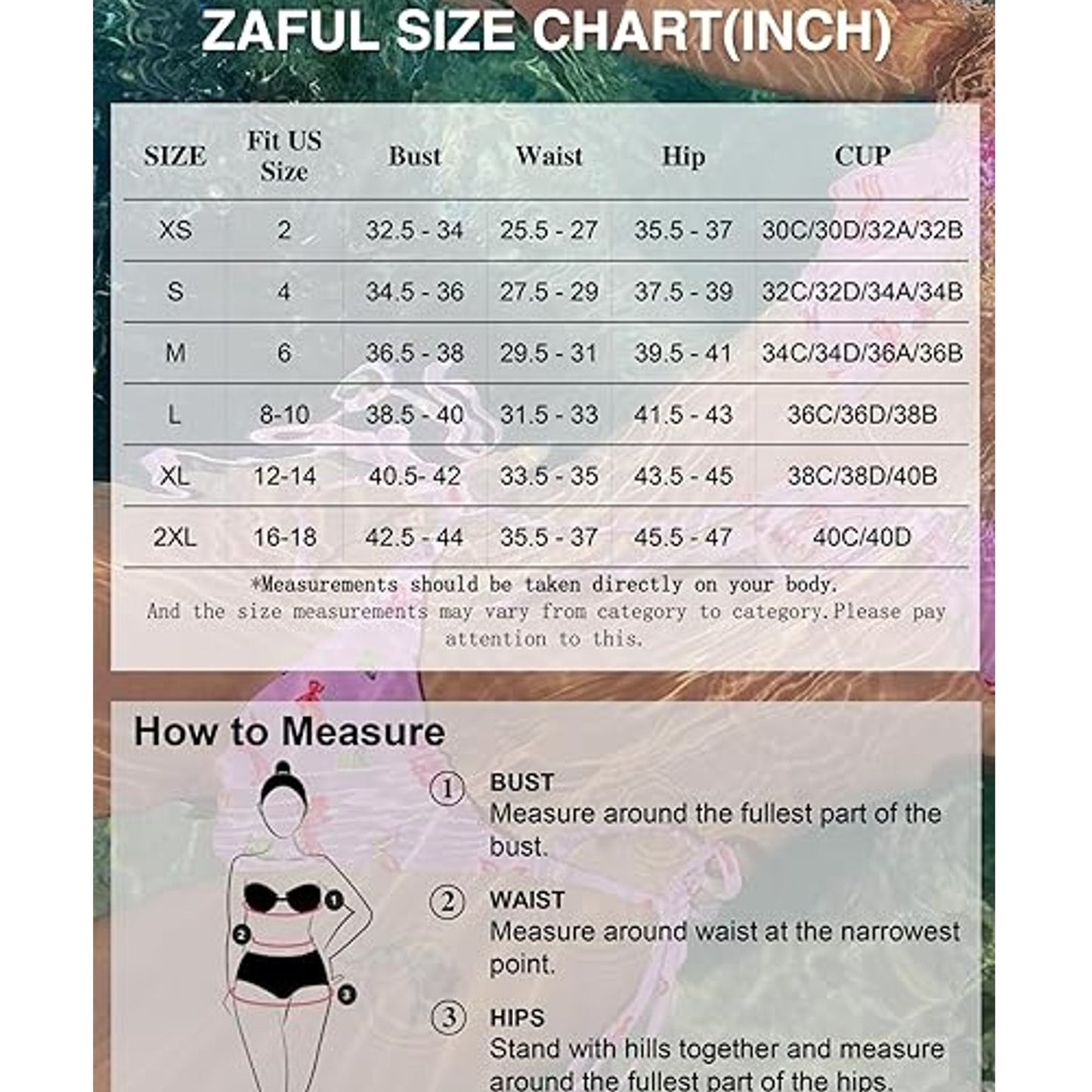 ZAFUL Ribbed Underwire Bikini, High Cut V-Notch Smocked, High Leg, M (6)