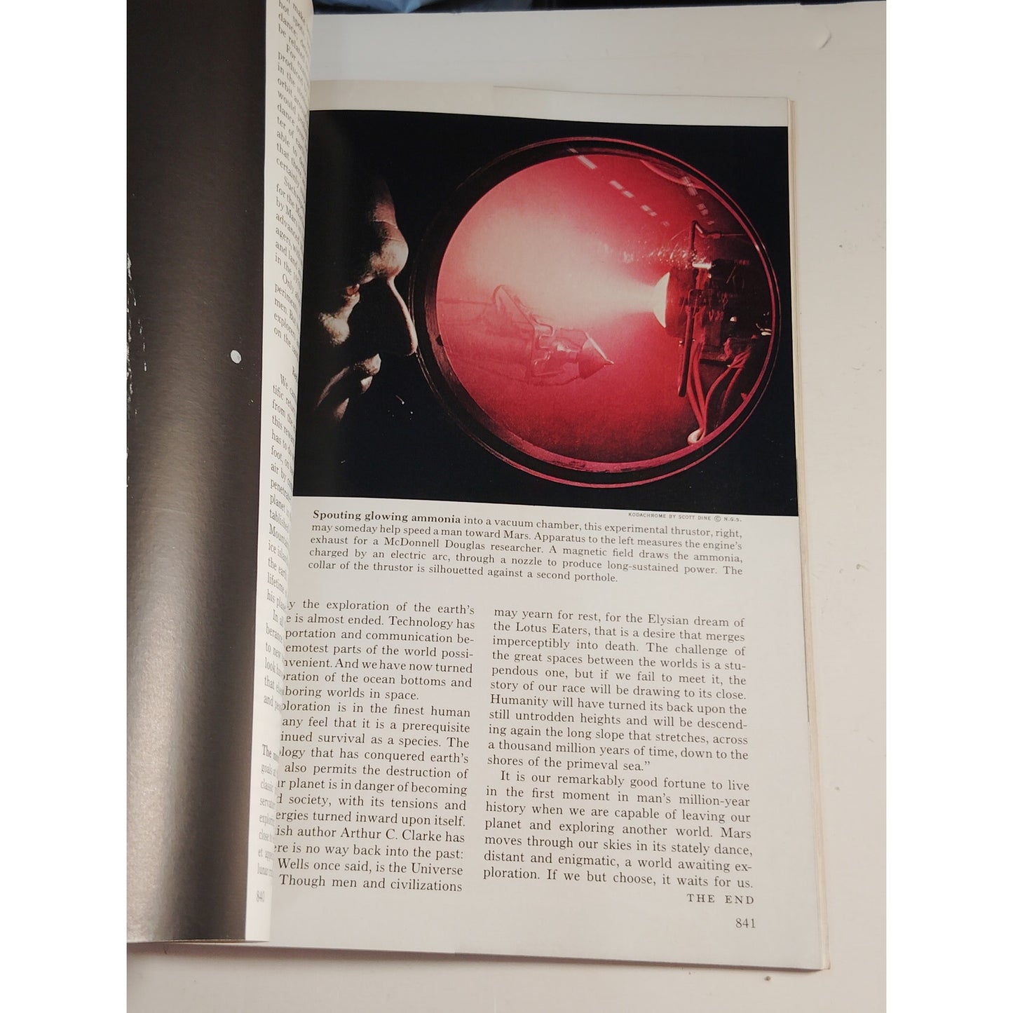 National Geographic Magazine December 1967 | Mars, Chesapeake Bay & Holy Land