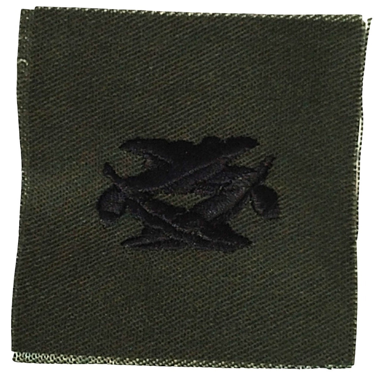 Vintage USN BDG Subdued Civil Engineer Cap Device, 2-3/" x 2-3/8" – Embroidered Patch, Vanguard