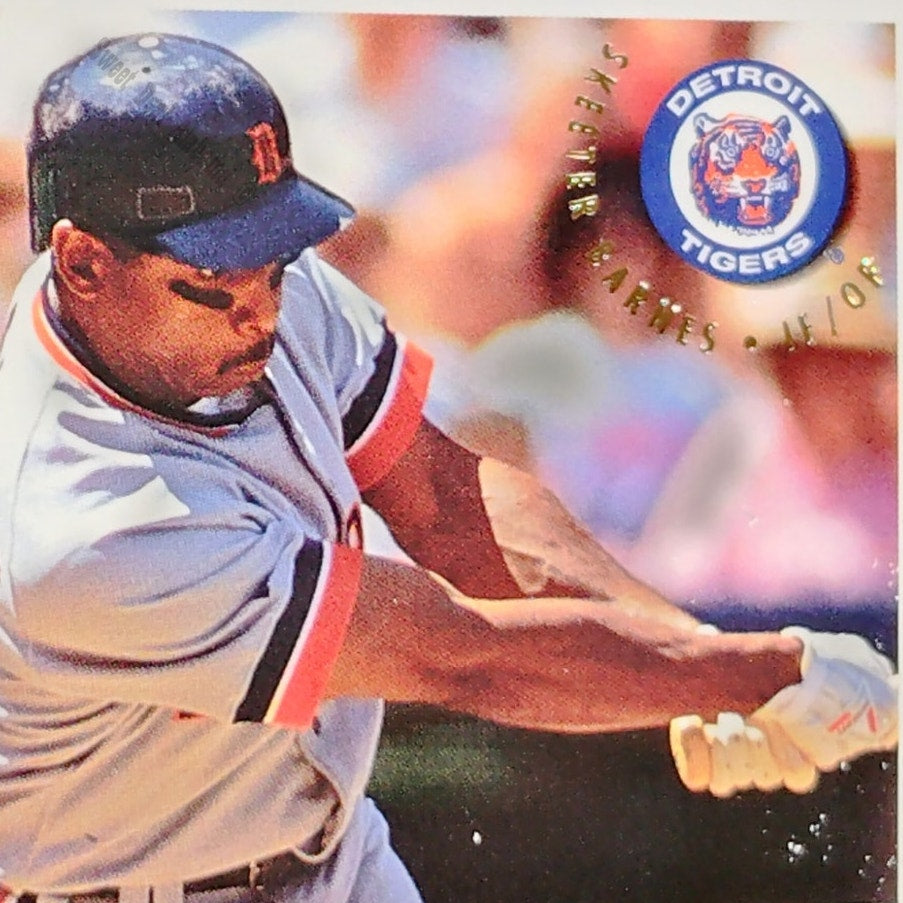 Skeeter Barnes, Detroit Tigers, #124, 1994 Fleer Baseball Collector's Card