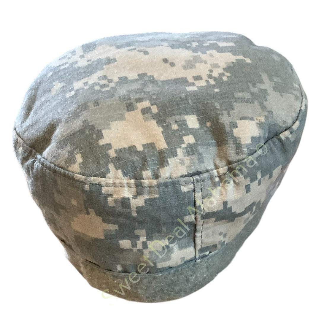 Vintage U.S. Military Personnel ACU Patrol Cap, Digital Camo, 6-5/8, EUC