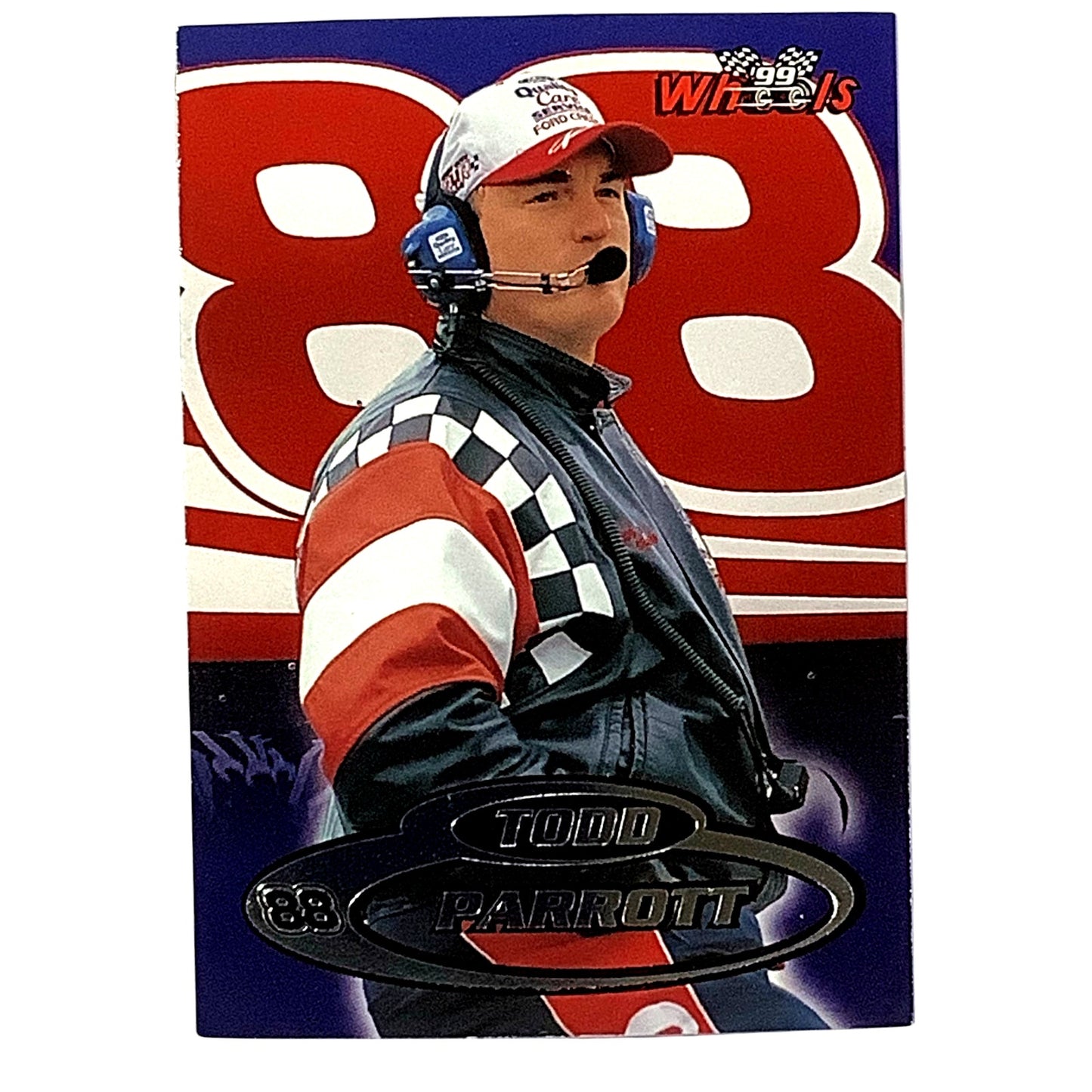 Todd Parrott, Crew Chief #88 Dale Jarrett 1999 Wheels #79 NASCAR Winston Cup NM+