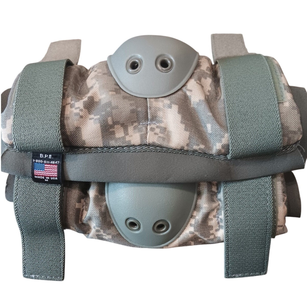 U.S. Military Elbow Pads - Medium - ACU Pattern - Made in USA