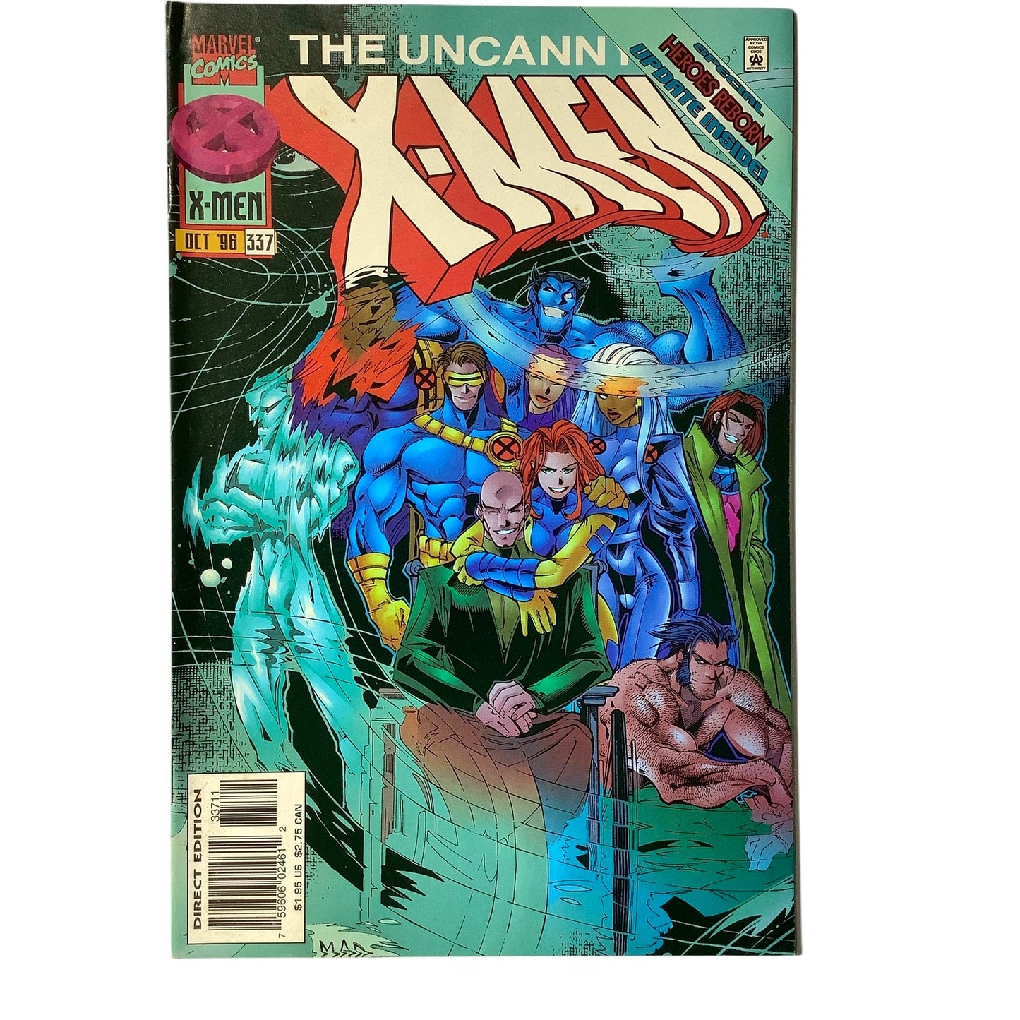 Marvel's Uncanny X-Men #337, Know Thy Enemy, Oct 1996, VF/NM 9.0