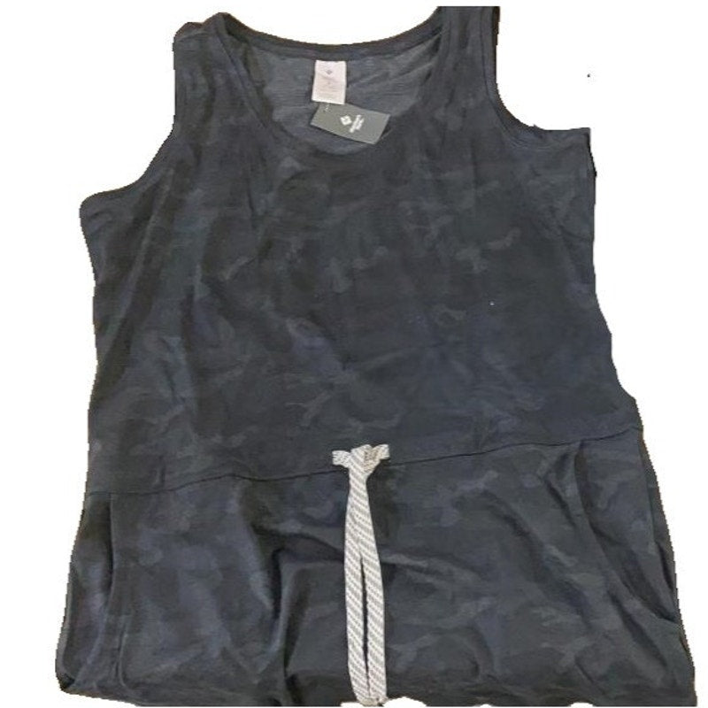 Member's Mark Pullover Drawstring Dress – Black Small | Sleeveless Scoopneck