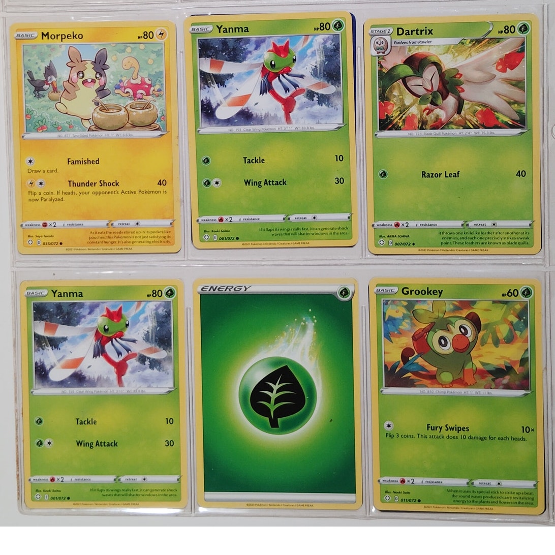 18 Random Pokémon Cards Pictured, Actual Photos Provided