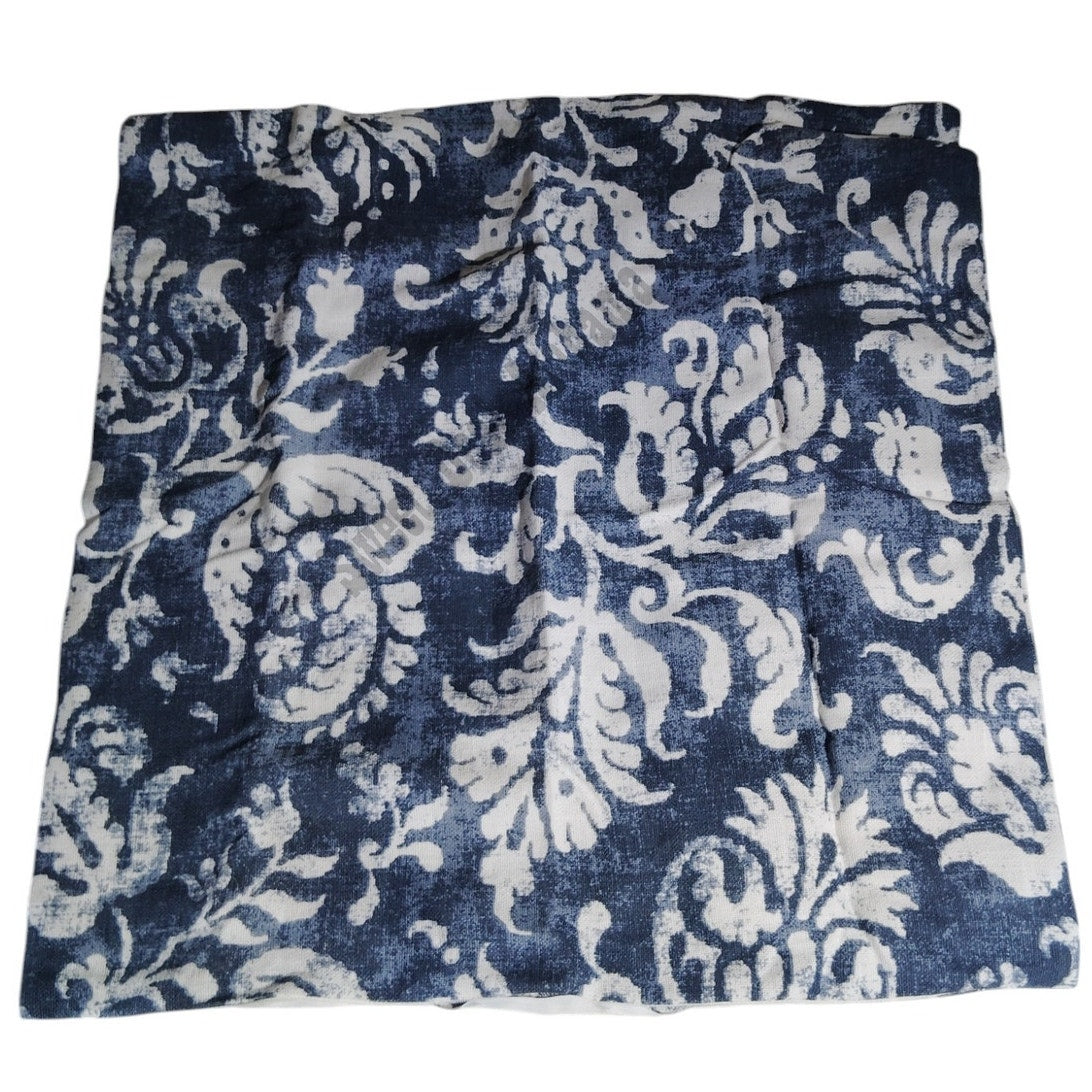 Ienjoy 20x20 Cotton Pillow Covers, Set/2 Decorative Pillow Covers, Navy