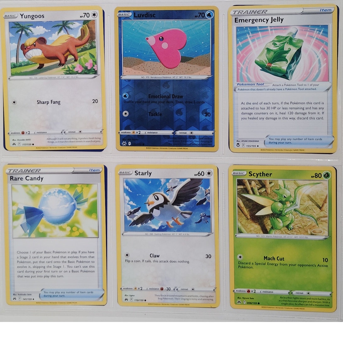 18 Random Pokémon Cards Pictured, Actual Photos Provided