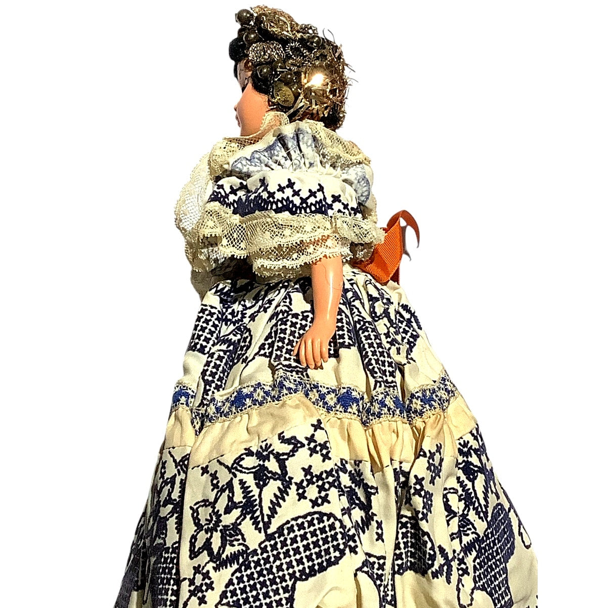 1958/1965 Handmade 12" Doll, All Original Parts Clothing, Jewelry, Hair, etc.