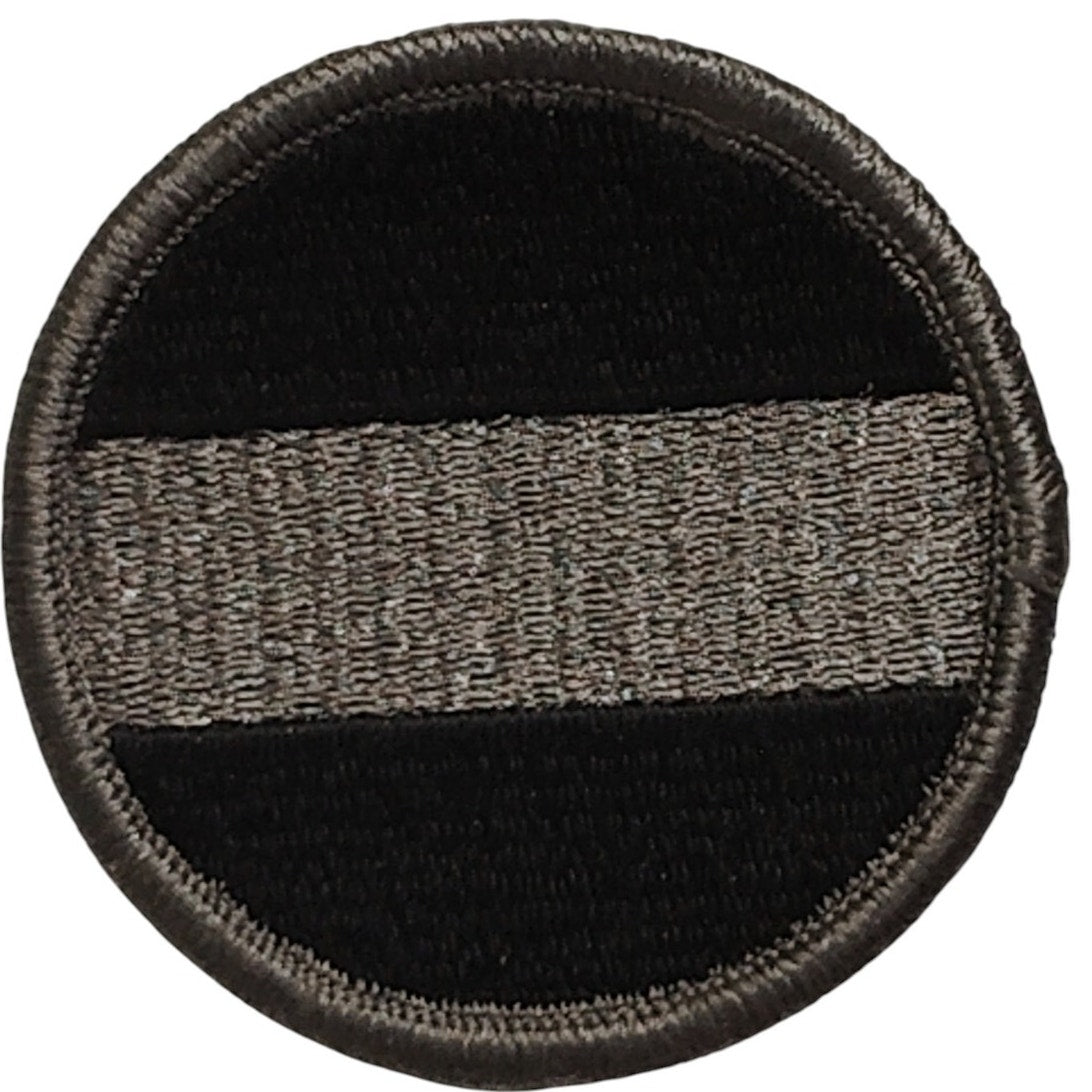 US Army FORSCOM ACU Patch – 2-5/8" Diameter Hook-Backed Subdued Unit Insignia