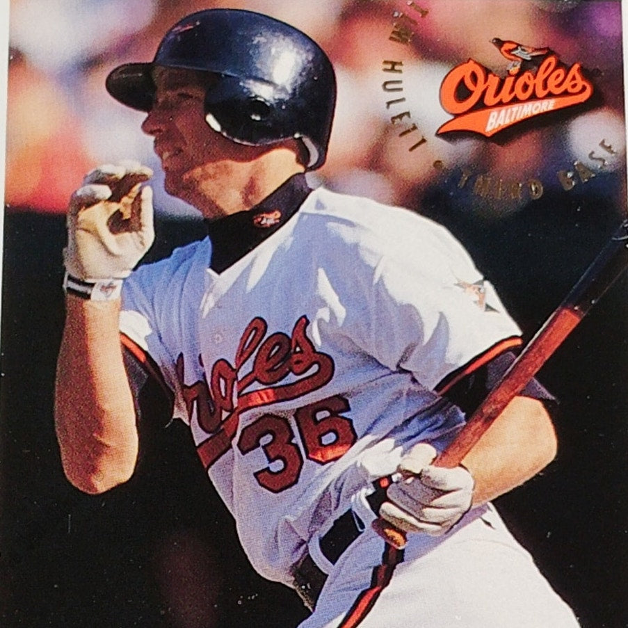 Tim Hulett, Baltimore Orioles, #7, Fleer 1994 Baseball Collector's Card