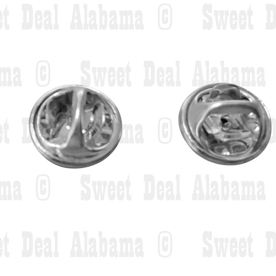 Tug Boat, Patinated Silver Finish Hat, Lapel, Brooch Pin 1-1/4"W x 7/8"H