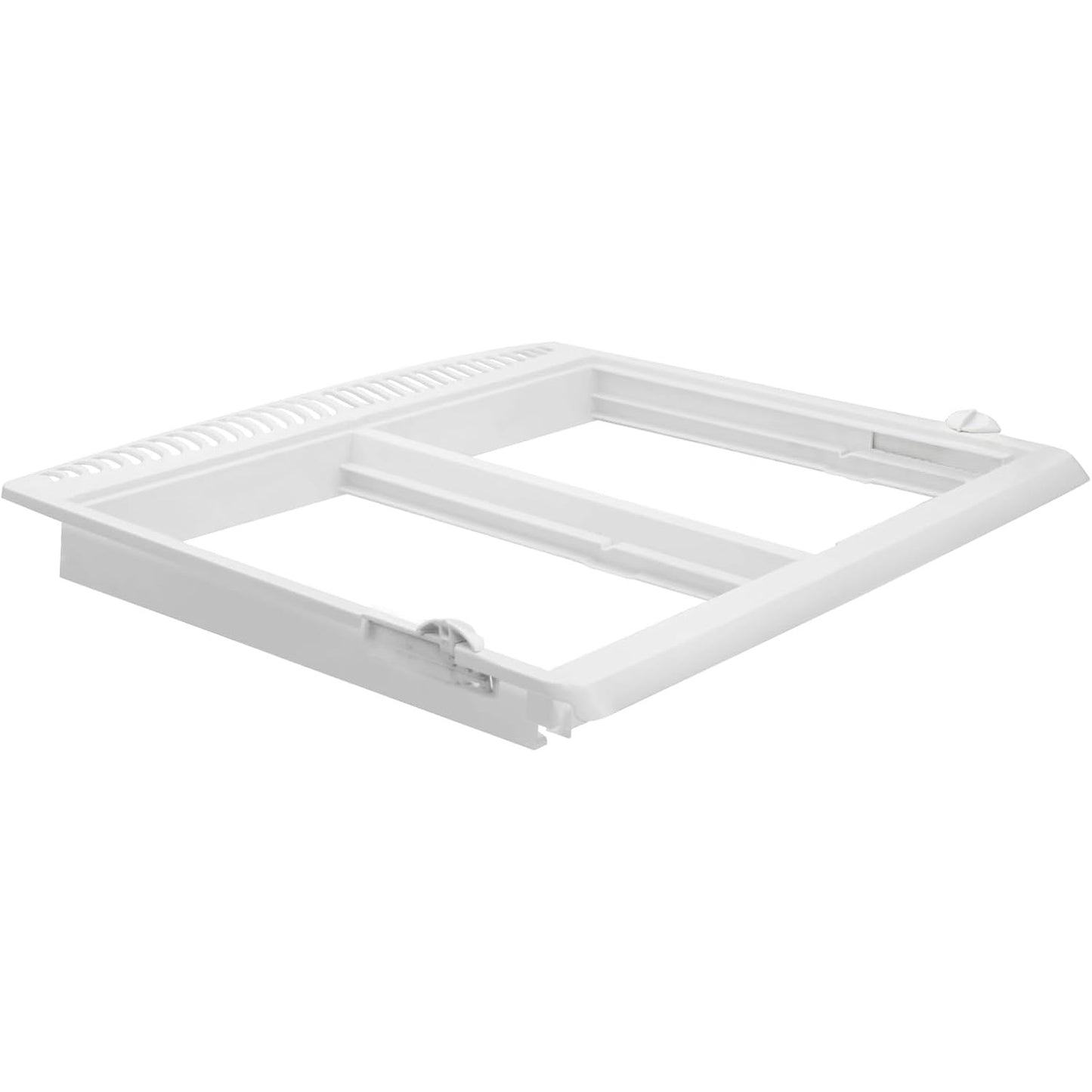 Refrigerator Crisper Drawer Cover Frame Part 240364787 -Fits Frigidaire, Kenmore