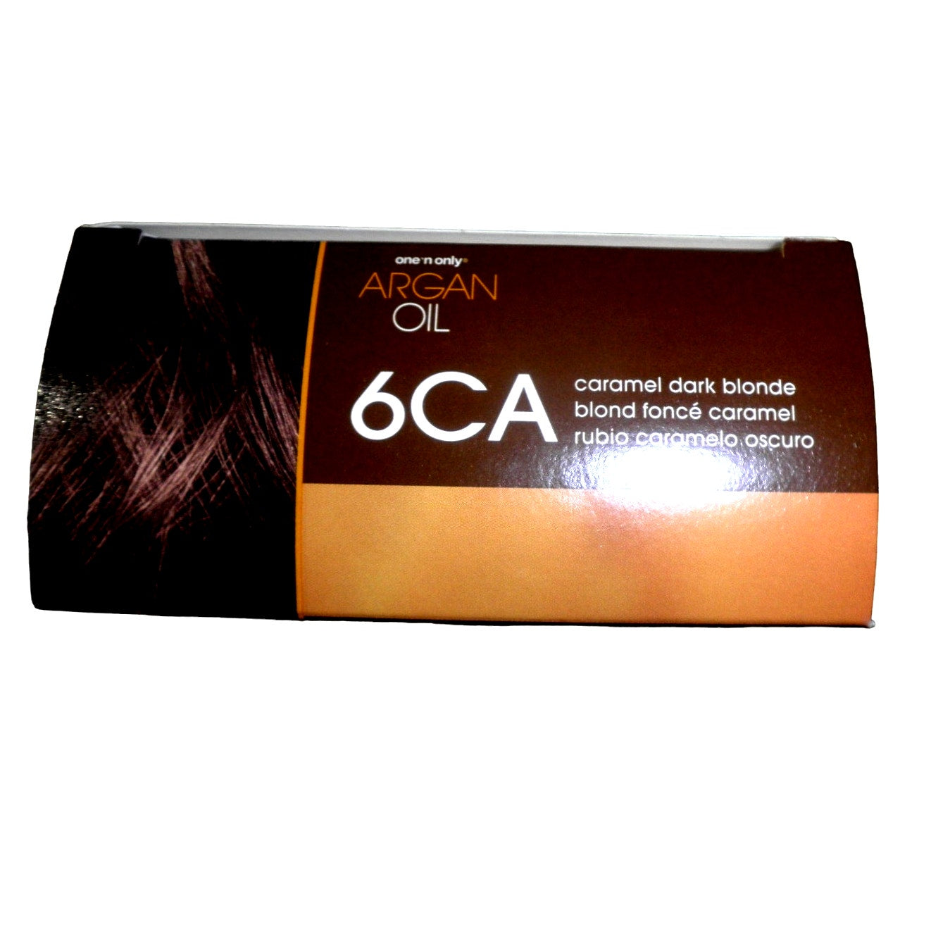 One 'n Only Argan Oil Fast 10 Permanent Hair Color Kit 6CA Caramel Dark Blonde