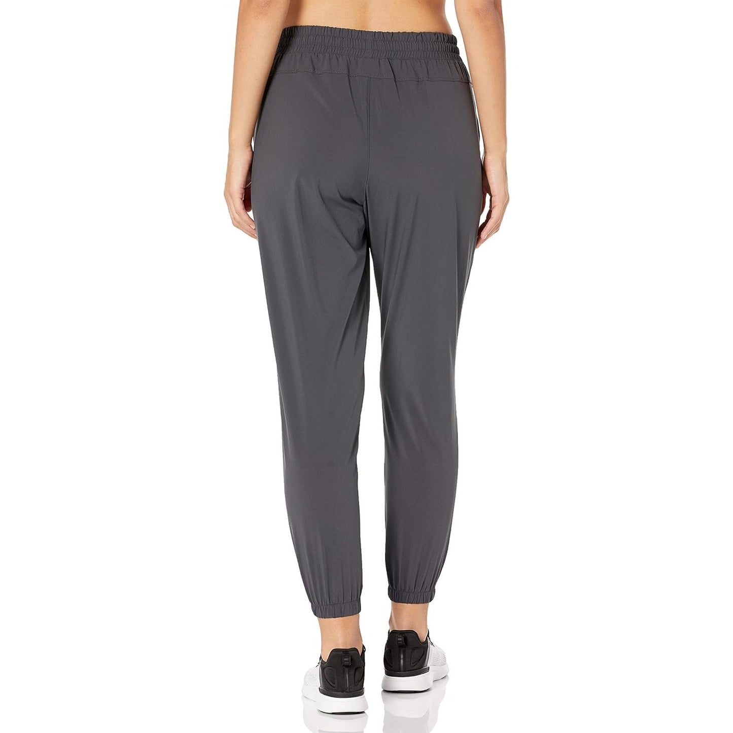 Women's Studio Woven Stretch Jogger Pant, Dark Grey, XX-Large (40-42")