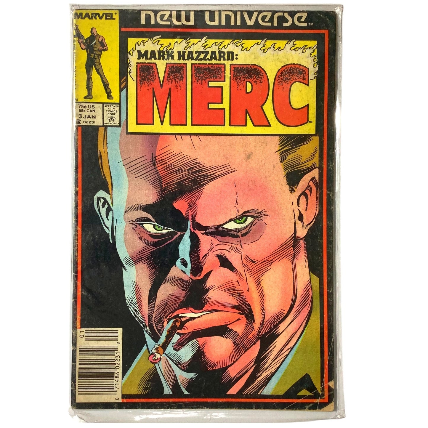 Mark Hazzard: MERC #3, Philadelphia Freedom!, January 1987