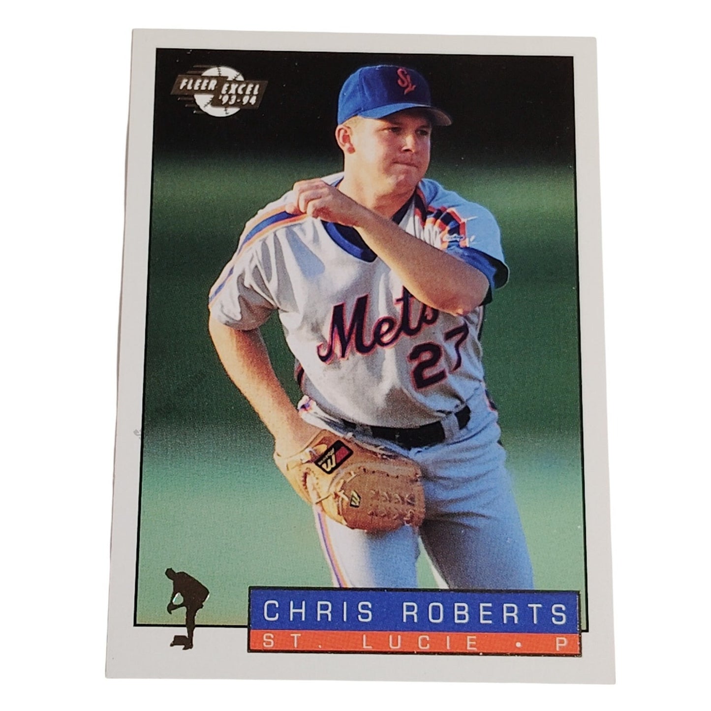 Chris Roberts, St. Lucie Mets, No. 238, 93-94 Fleer Excel Minor Leagues