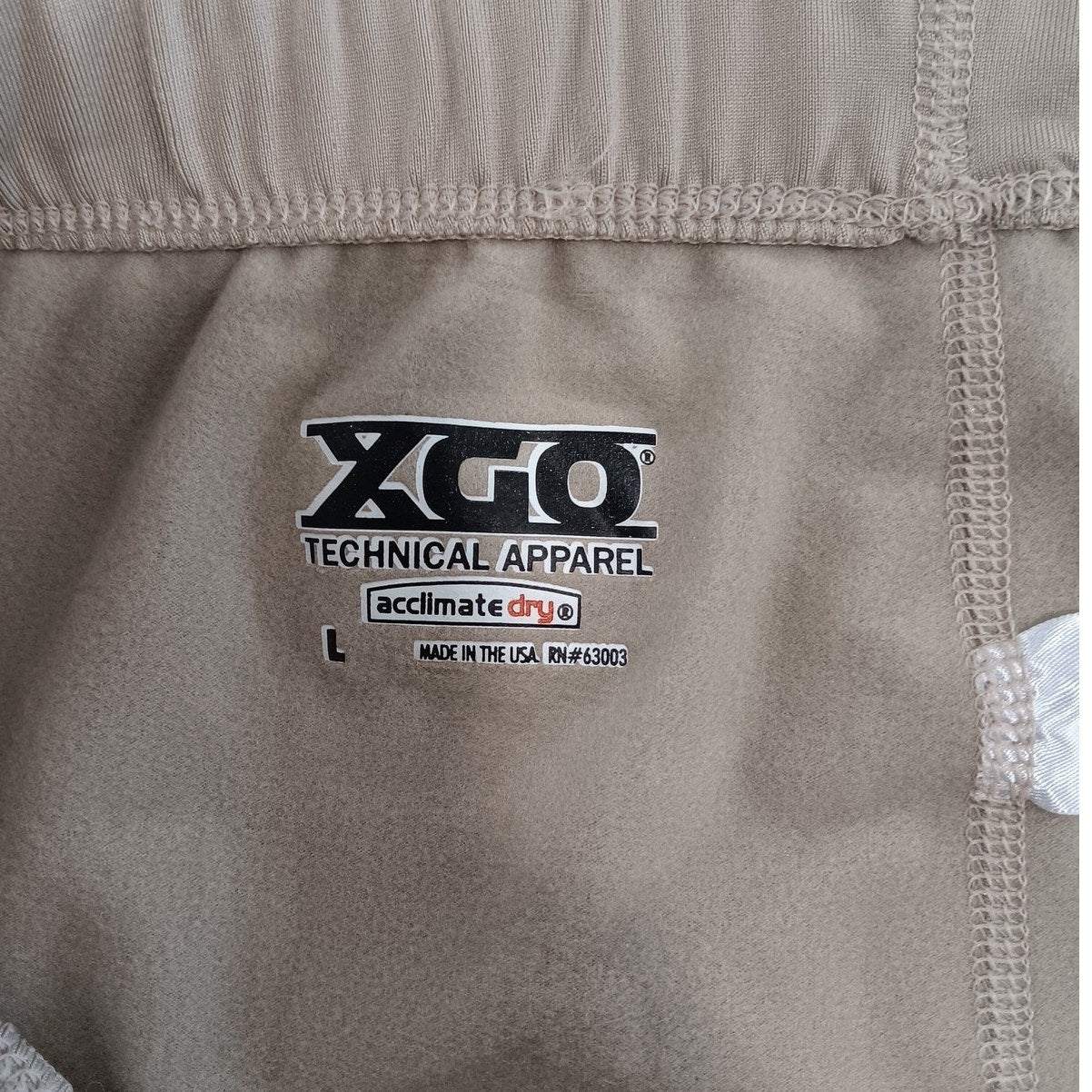 XGO Phase 4 Fleece Pants - Desert Sand - Heavyweight Tech Face -Large - USA Made