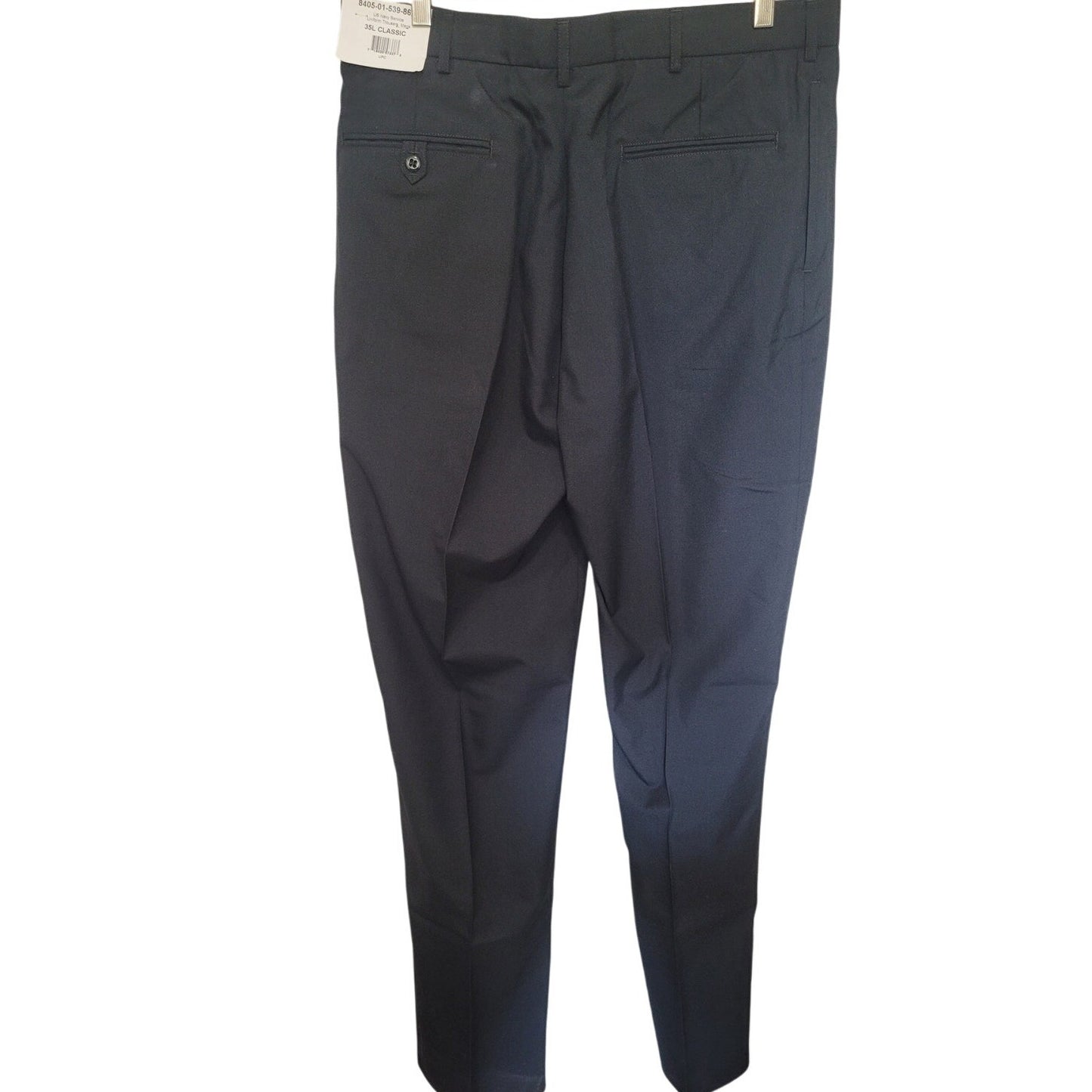 Men’s Service Trousers - Size 35L - Shade 3346 - Classic Fit - Poly/Wool - NWT