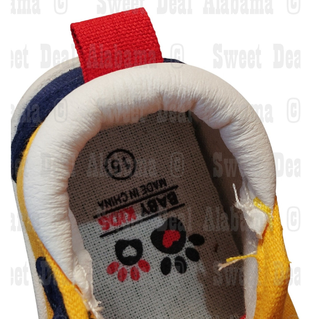 Baby's First Walking Shoes, Soft Rubber Sole Infant Size 5.5, Non-Slip