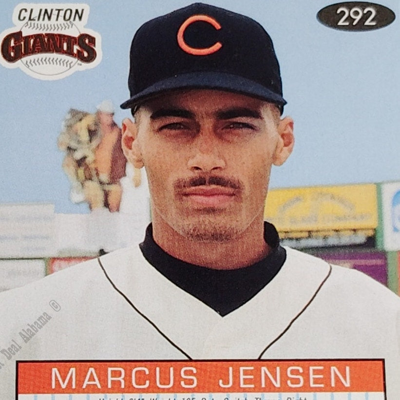 Marcus Jensen, Clinton Giants, #292, 93-94 Fleer Excel Minor Leagues