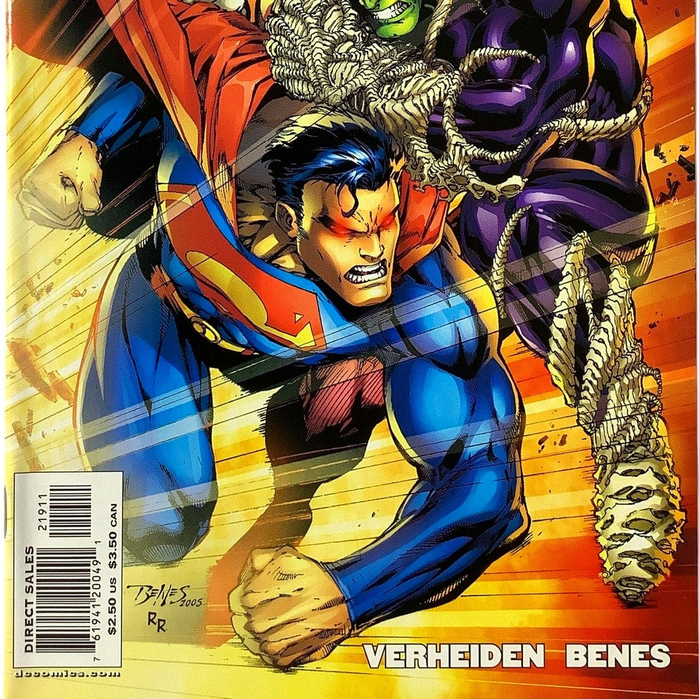 DC Comics, Superman #219, Sacrifice 1/4, Sept 2005, NM 9.4